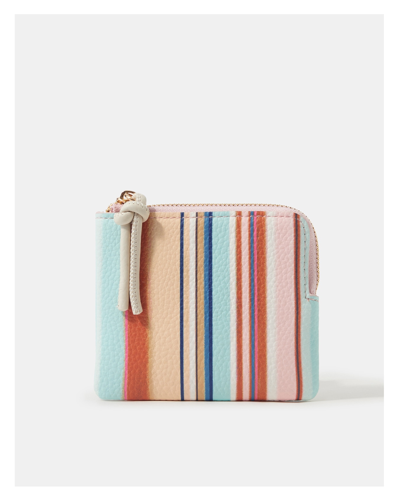 New In - Accessorize Stripe Coin Purse