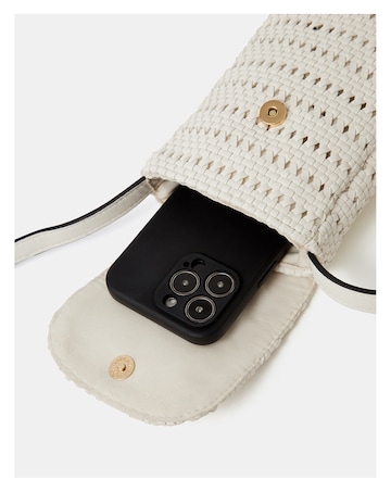 Accessorize Woven Phone Bag