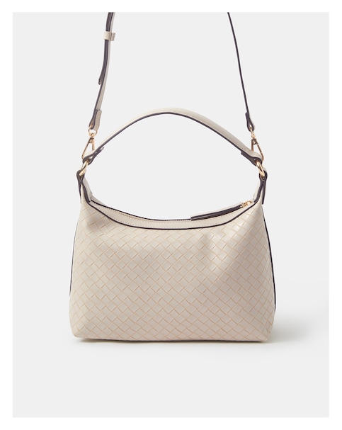 Accessorize Woven Handheld Bag