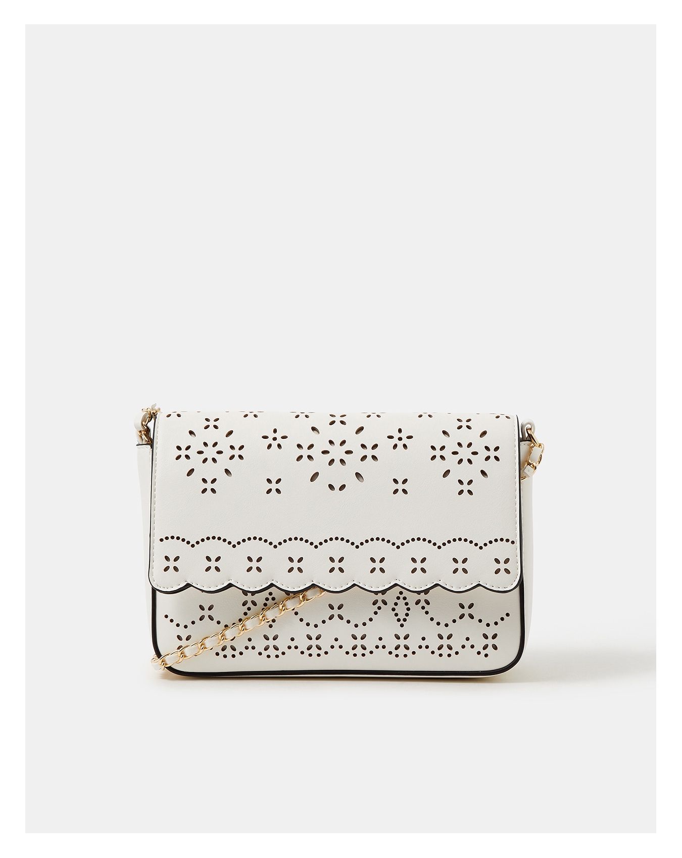 New In - Accessorize Laser Cut Crossbody Bag