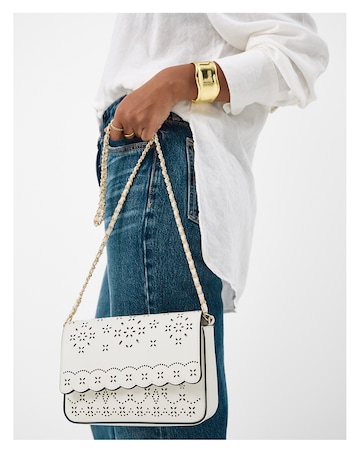 Accessorize Laser Cut Crossbody Bag