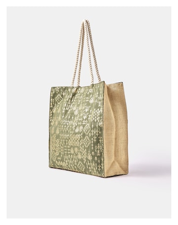 Accessorize Foil Print Beach Bag
