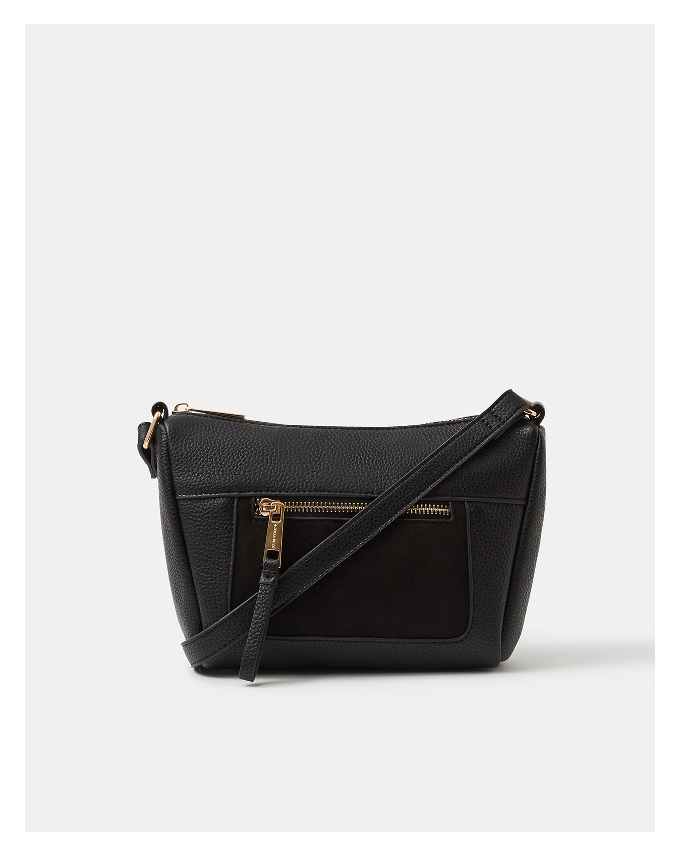New In - Accessorize Double Zip Crossbody Bag