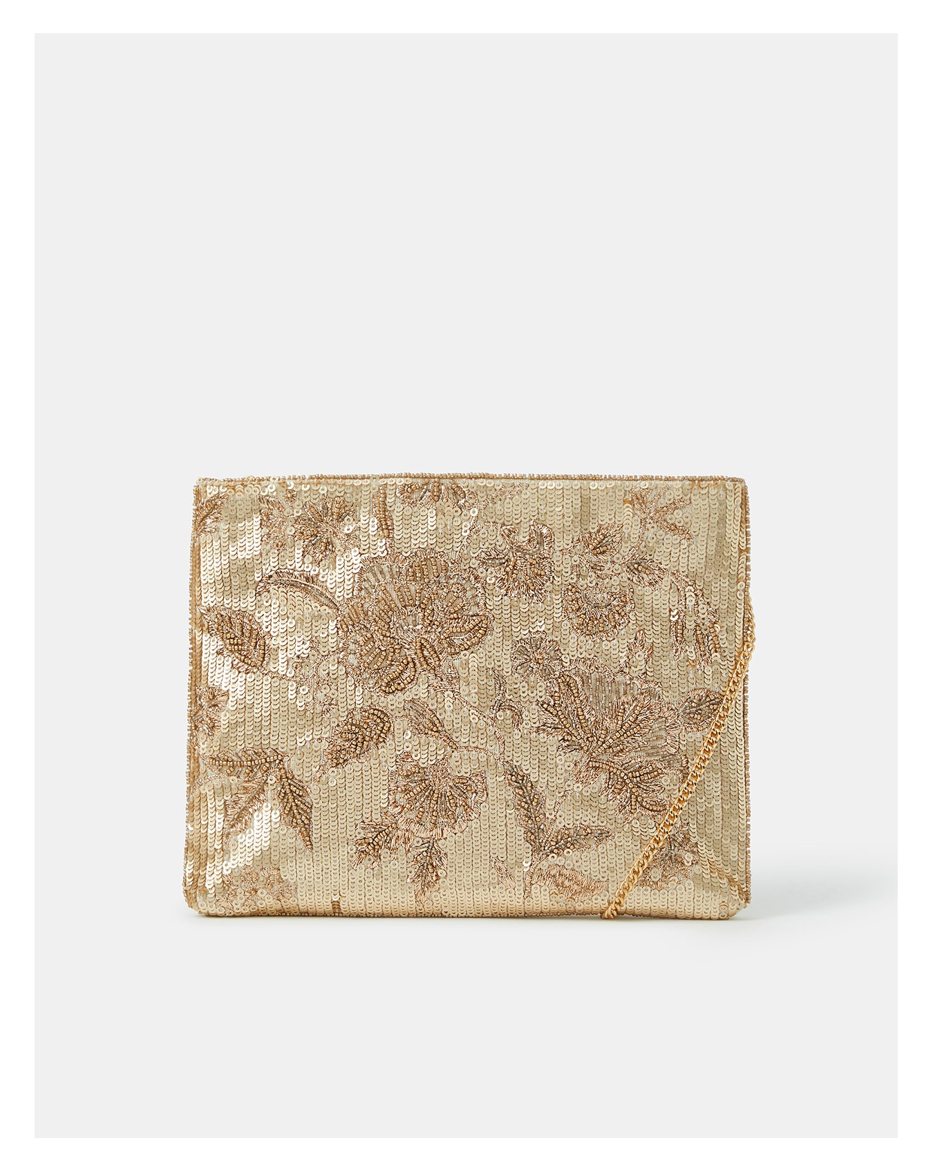 New In - Accessorize Floral Clutch Bag