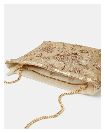 Accessorize Floral Clutch Bag
