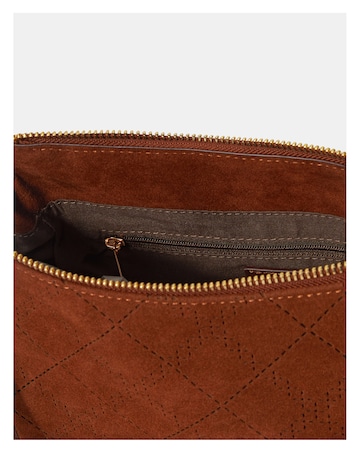 Accessorize Suede Scarf Crossbody Bag