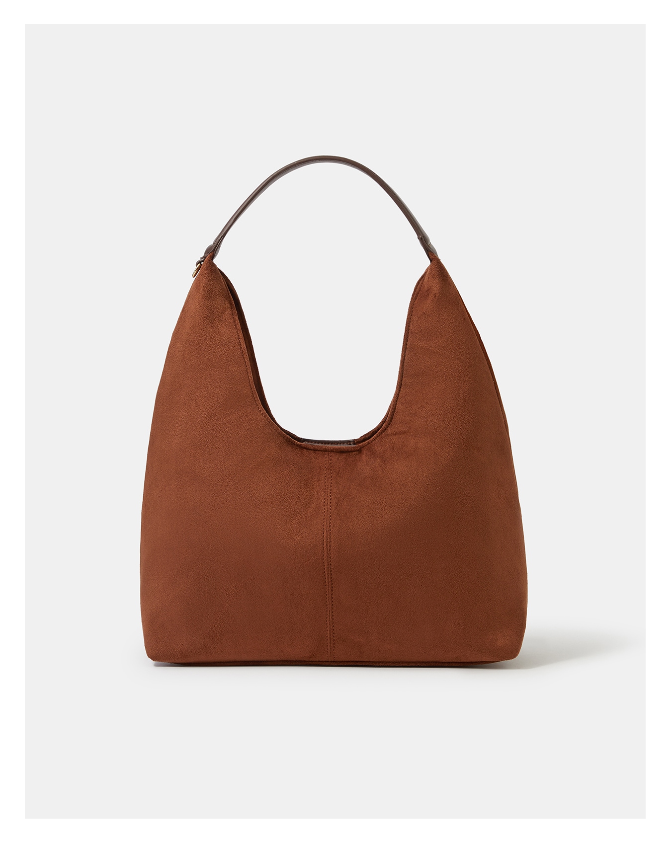 New In - Accessorize Faux Suede Shoulder Bag