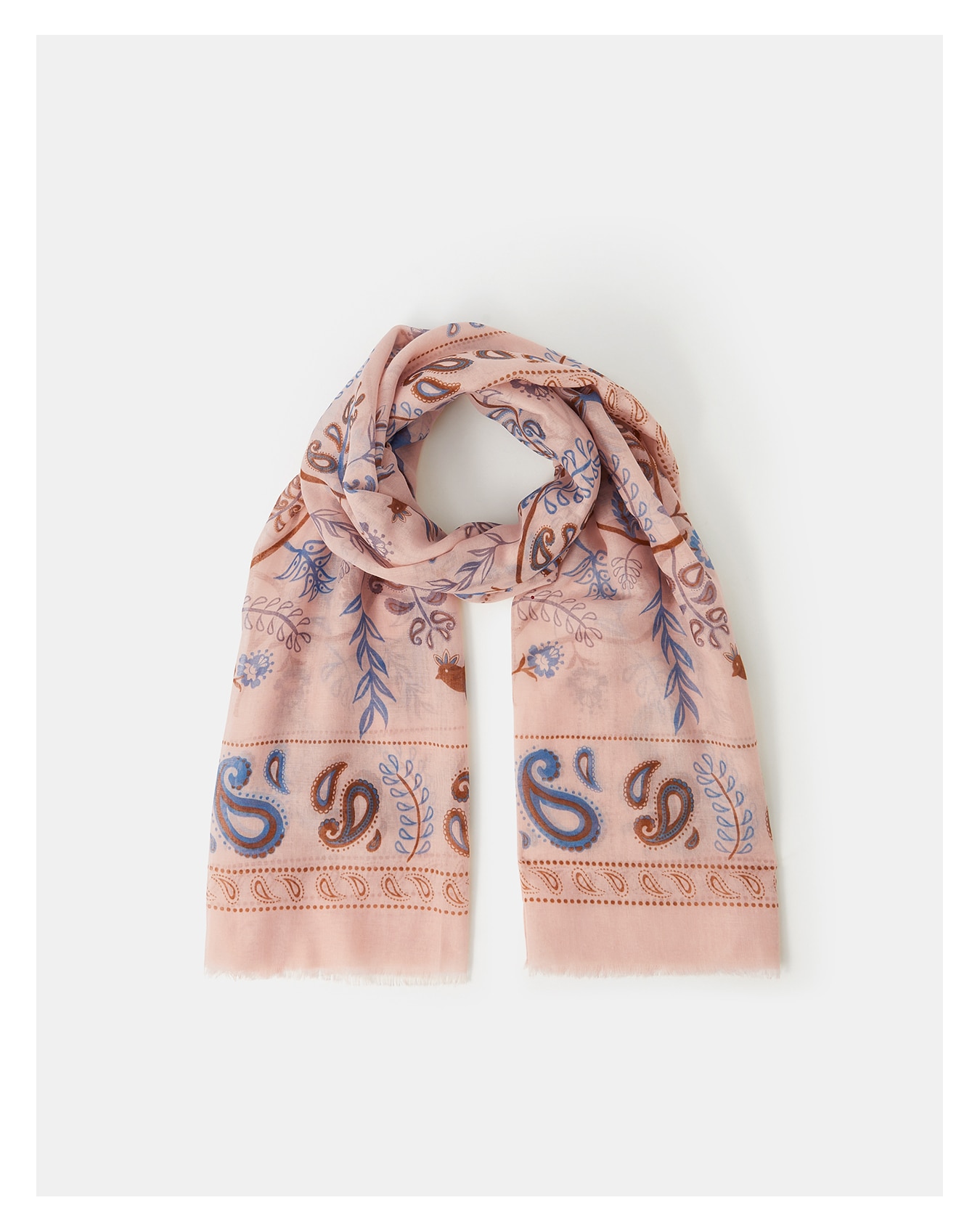 New In - Accessorize Paisley Print Scarf