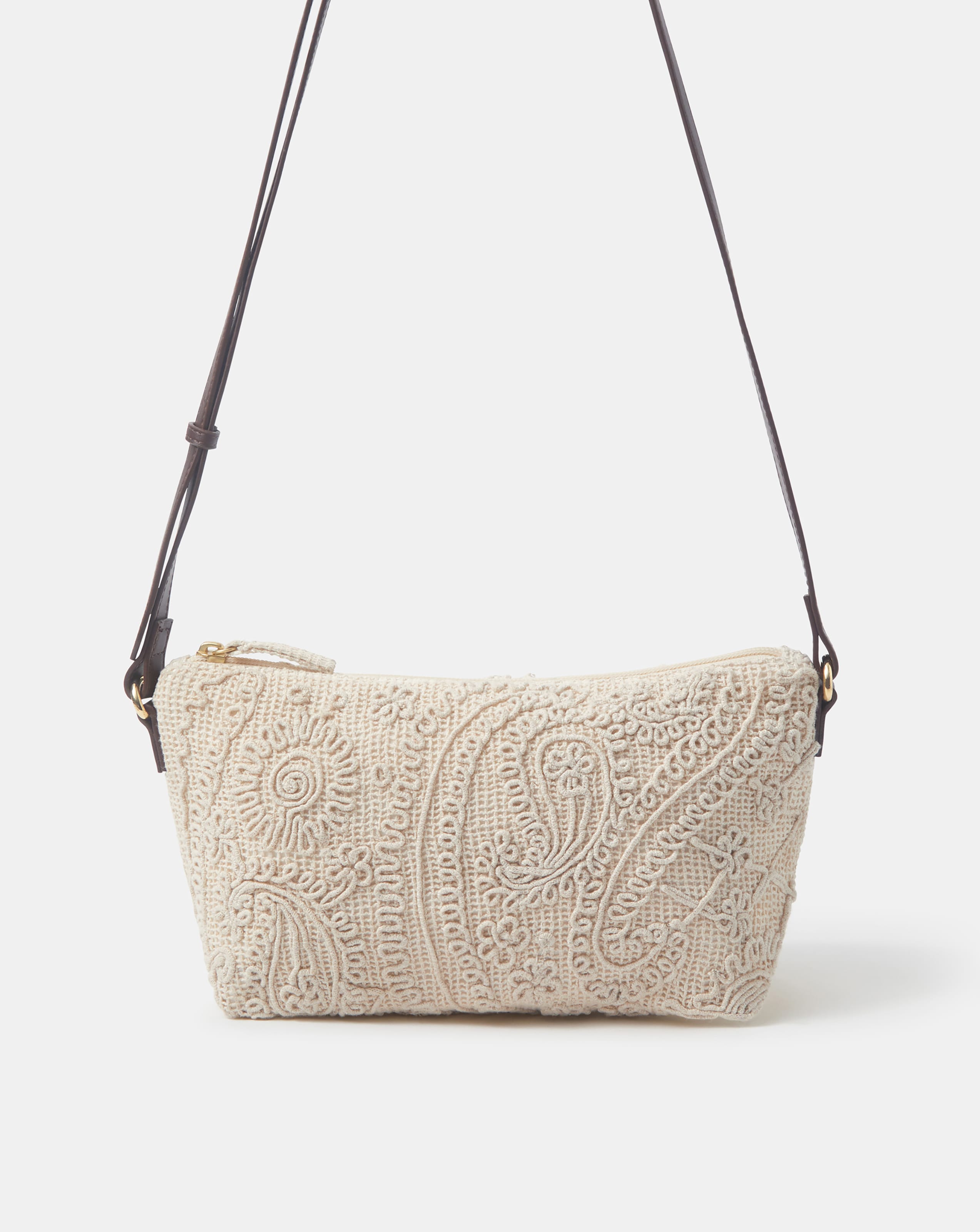 New In - Accessorize Crochet Crossbody Bag