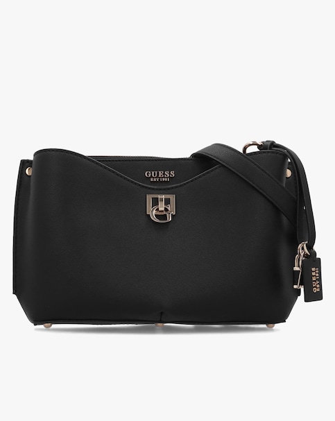 Guess Bianca Black Shoulder Bag