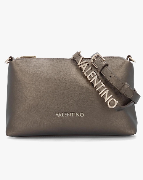 Valentino Bags Barn Gunmetal Hobo Bag