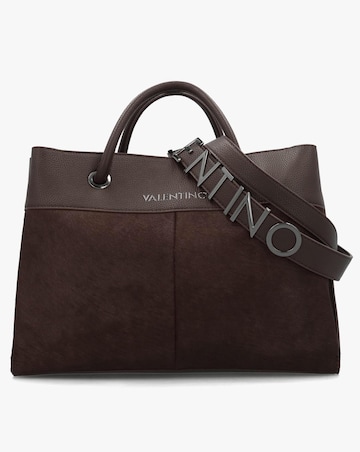 Valentino Bags Alexia Winter Brown Shopper Bag