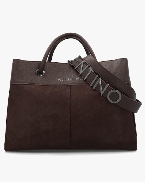 Valentino Bags Alexia Winter Brown Shopper Bag