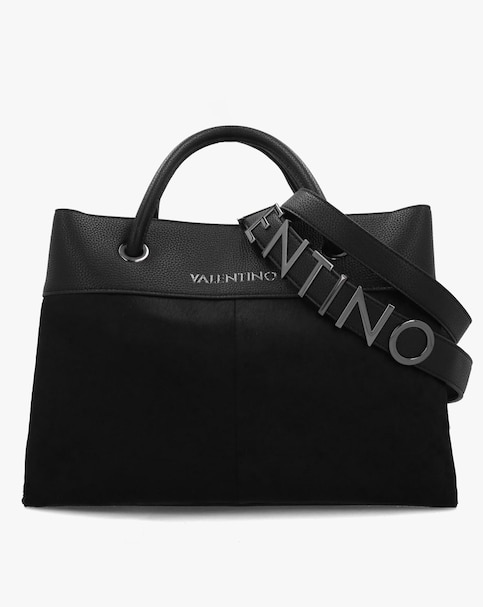 Valentino Bags Alexia Winter Black Shopper Bag