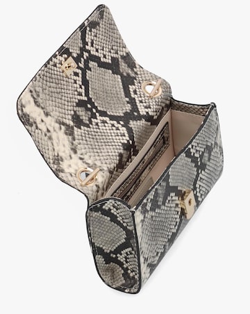 Valentino Bags Divina Winter Reptile Shoulder Bag