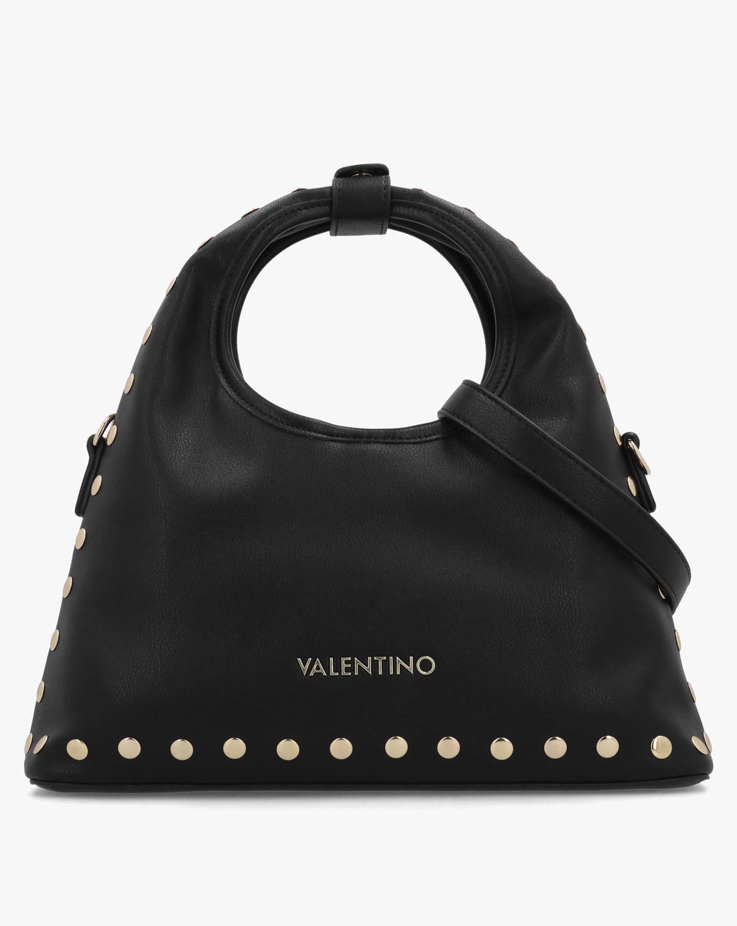 Valentino Bags Florayne Black Studded Hobo Bag