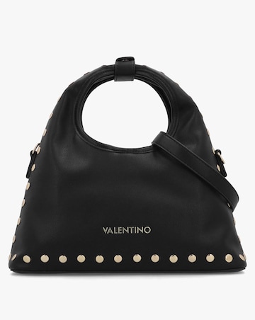 Valentino Bags Florayne Black Studded Hobo Bag