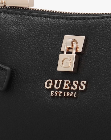 Guess Yesba Mini Black Top Zip Cross-Body Bag