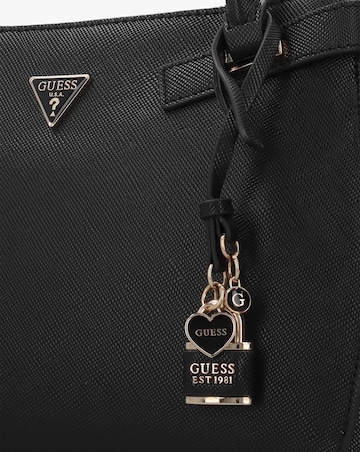 Guess Serenova Girlfriend Black Satchel Bag