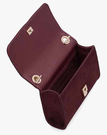 Valentino Bags Divina Winter Burgundy Shoulder Bag