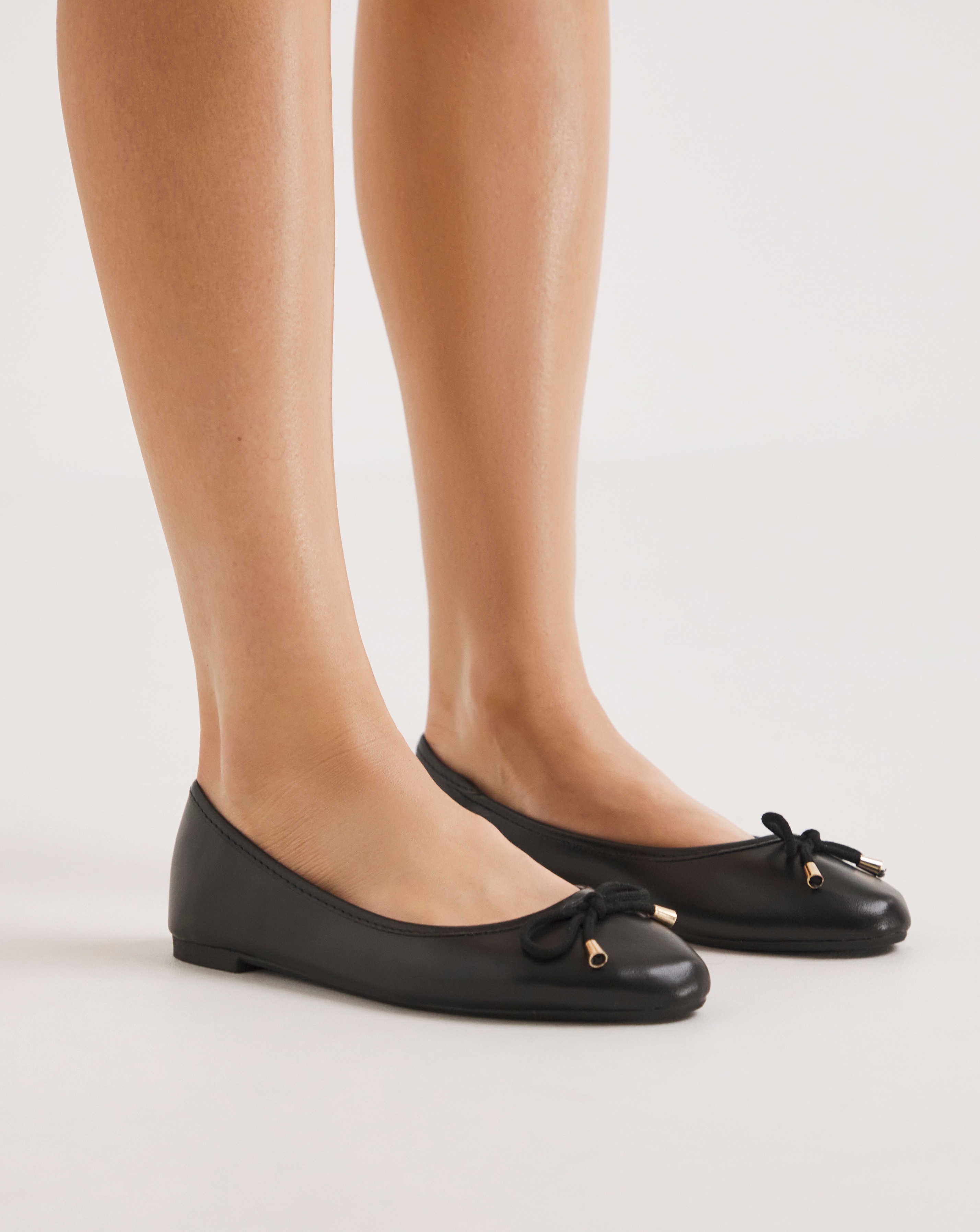 Classic Flat Ballerina Shoes Ex Wide Fit