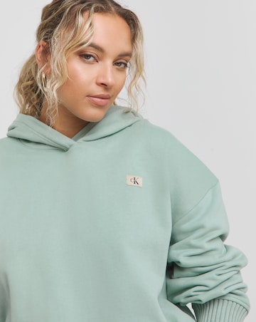 Calvin Klein Jeans Woven Label Peached Hoodie