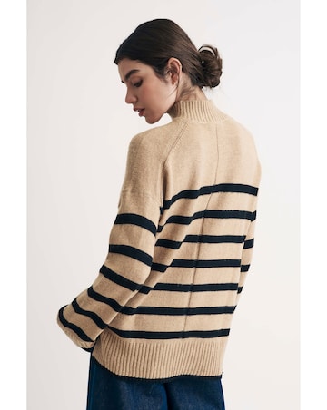 Nobody's Child Stripe Longline Jumper