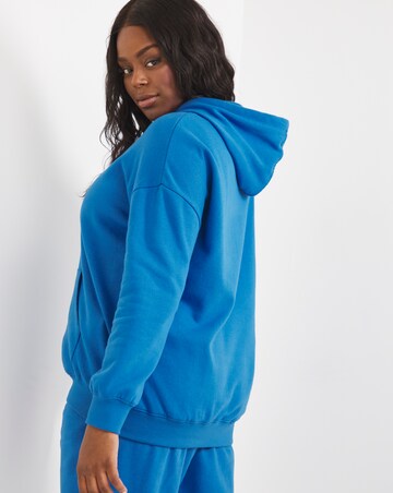 Blue Oversized Hoodie | Simply Be
