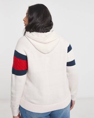 Tommy Jeans Centre Flag Hood Sweater