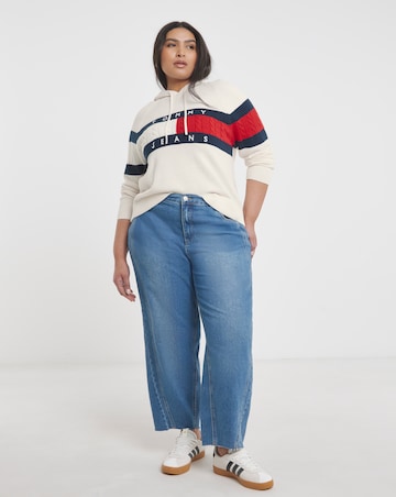 Tommy Jeans Centre Flag Hood Sweater