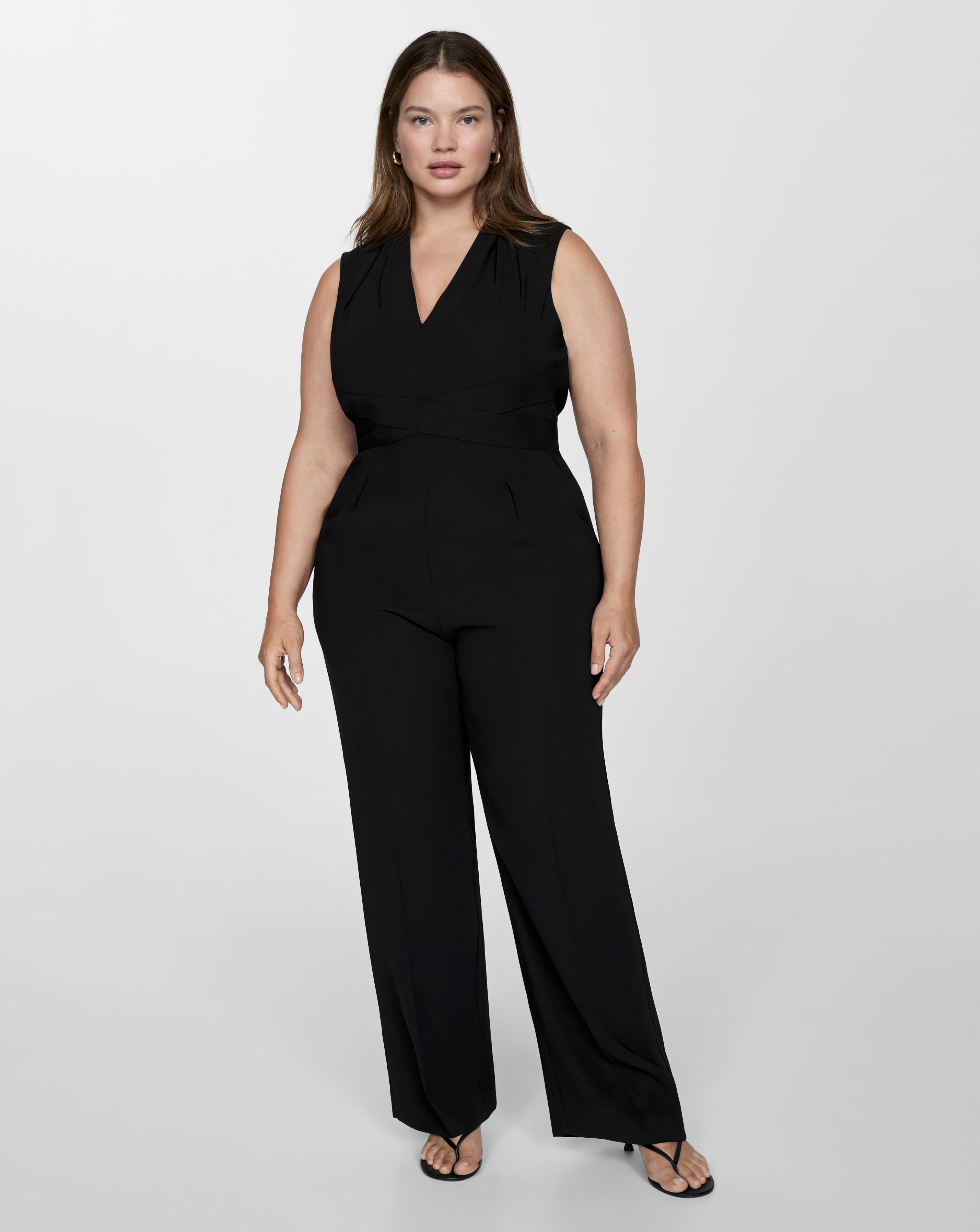 Mango Aty V-Neck Jumpsuit
