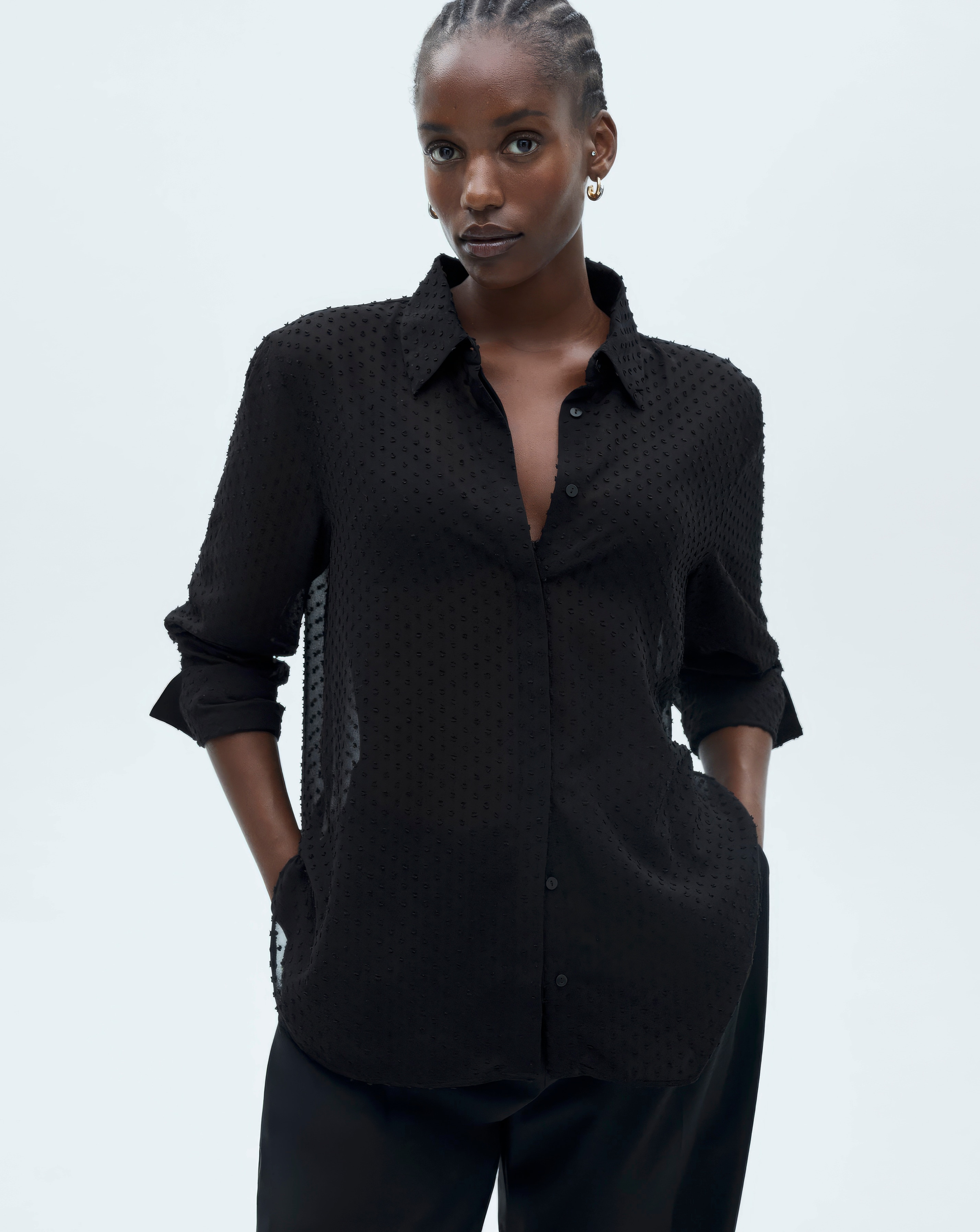 Mango Glen Dobby Shirt