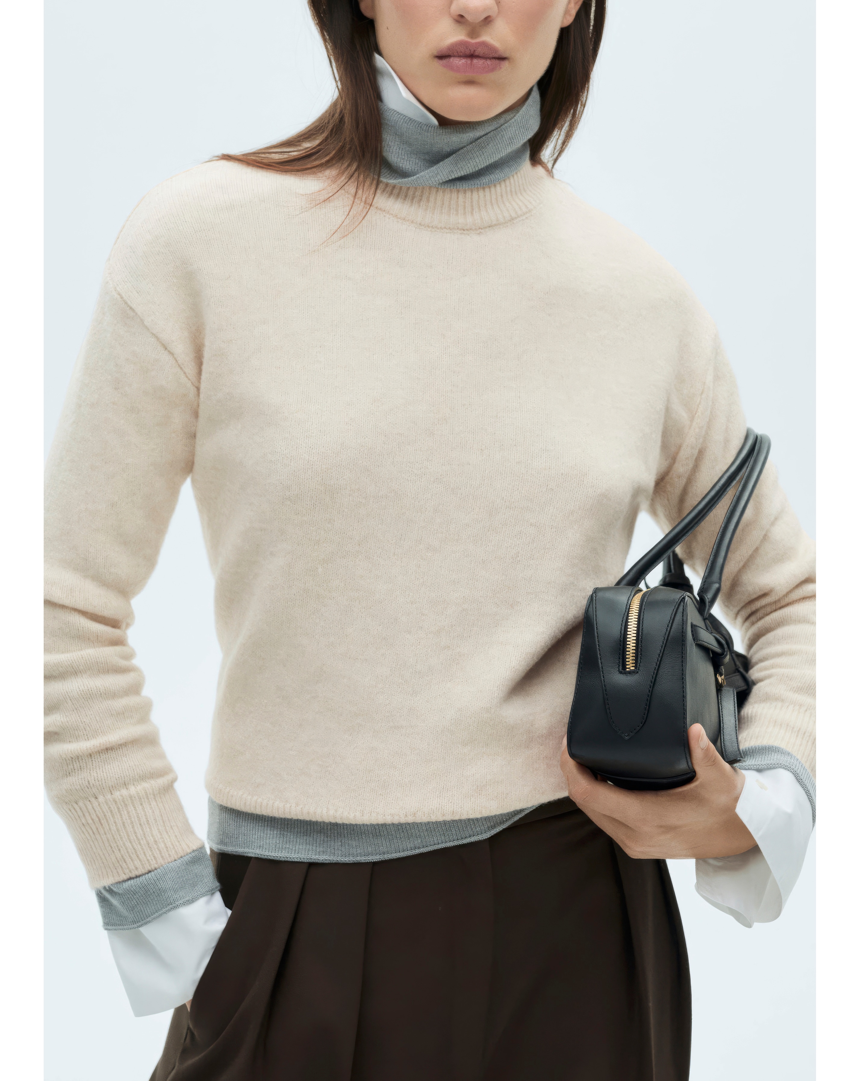 Mango Mariano Crew Neck Sweater