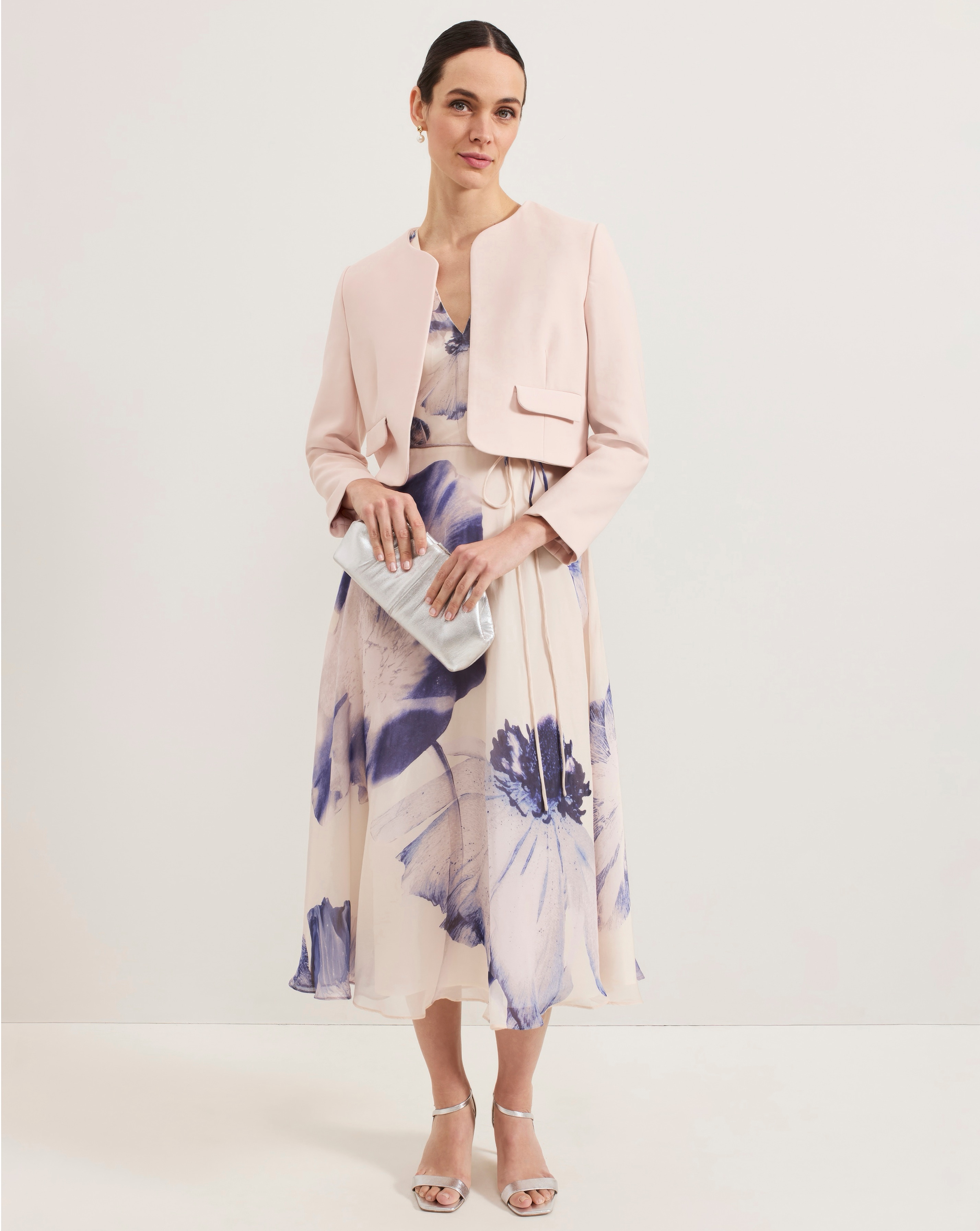 Phase Eight Lizzie Floral Midi Dress | Simply Be