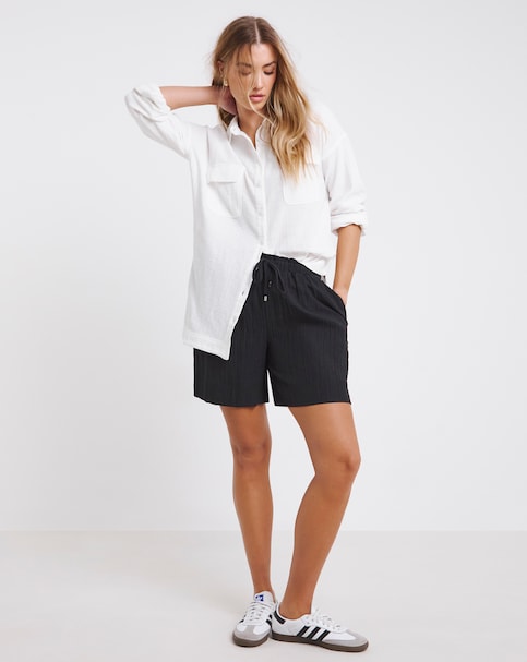 Simply Be Tencel Crinkle Bermuda Short
