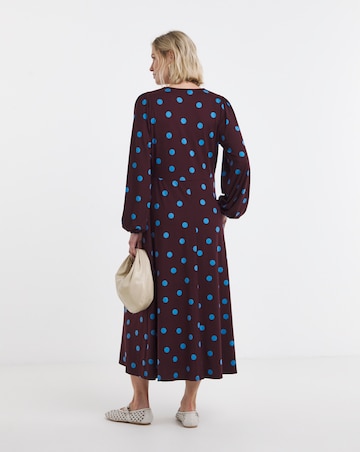 Soft Touch Long Sleeve Tea Dress