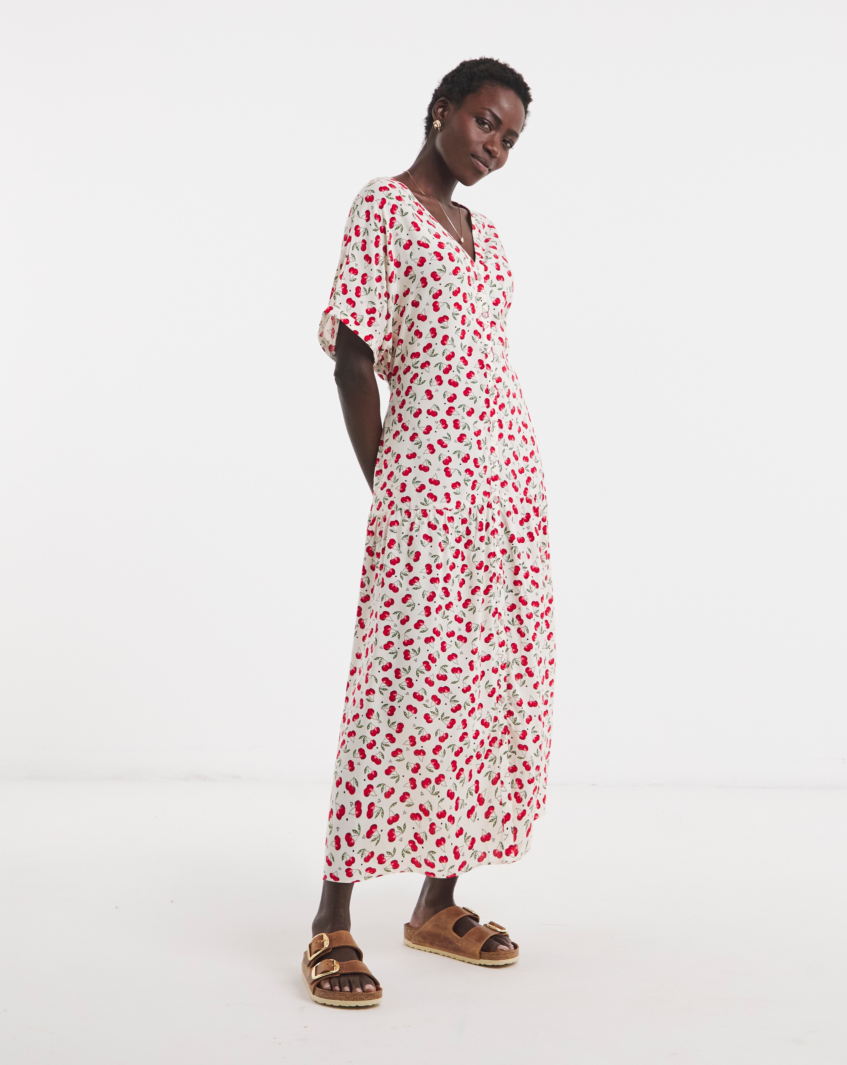 New In - Button Through Dress