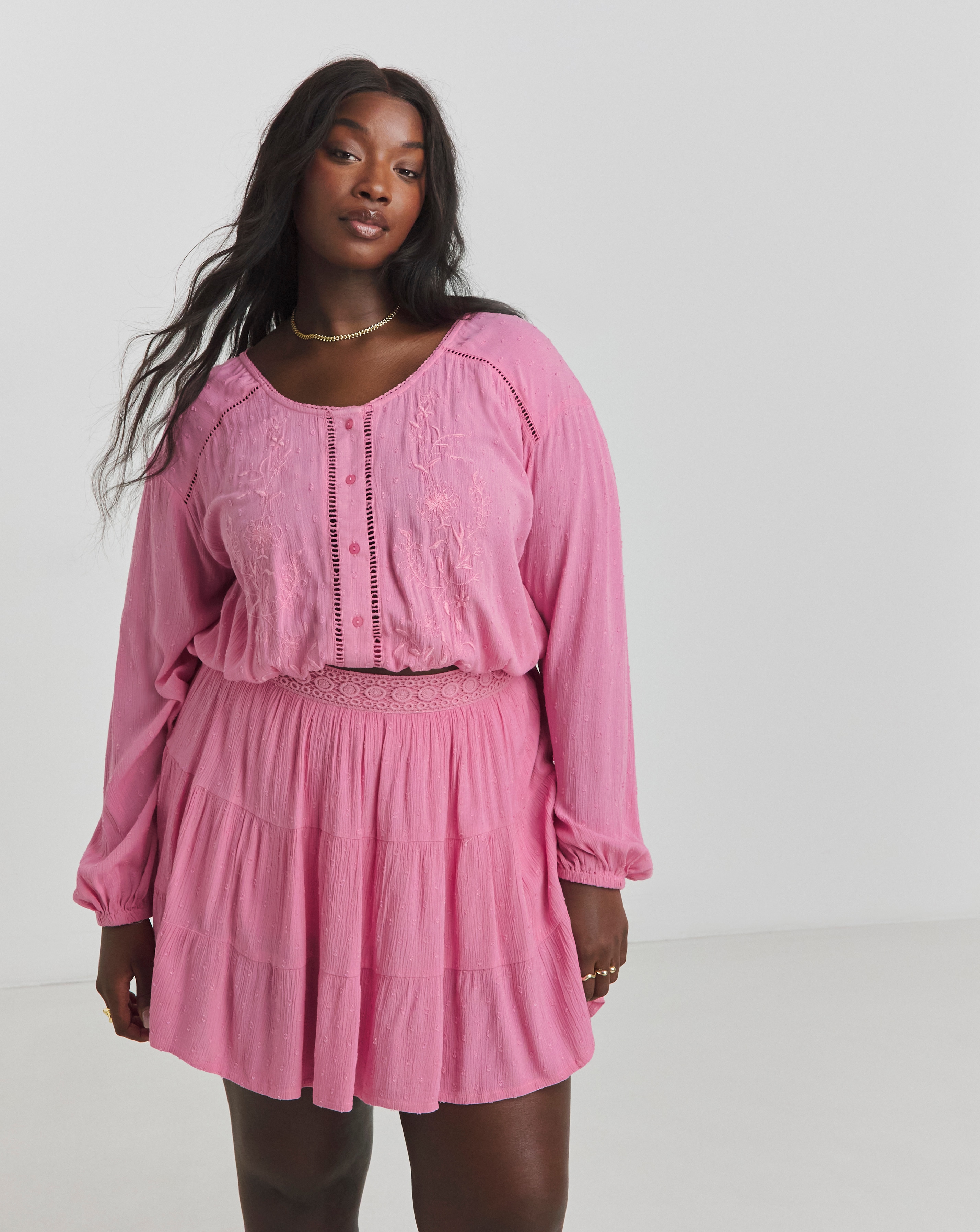 Pink - Women's - Katerini Beach Co-Ord - Size 10