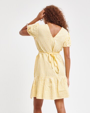 Anise Wrap Mini Beach Dress