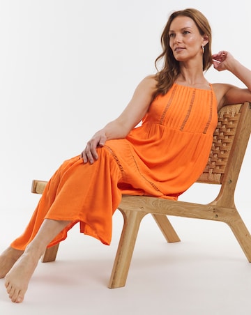 Anise Ladder Detail Maxi Beach Dress