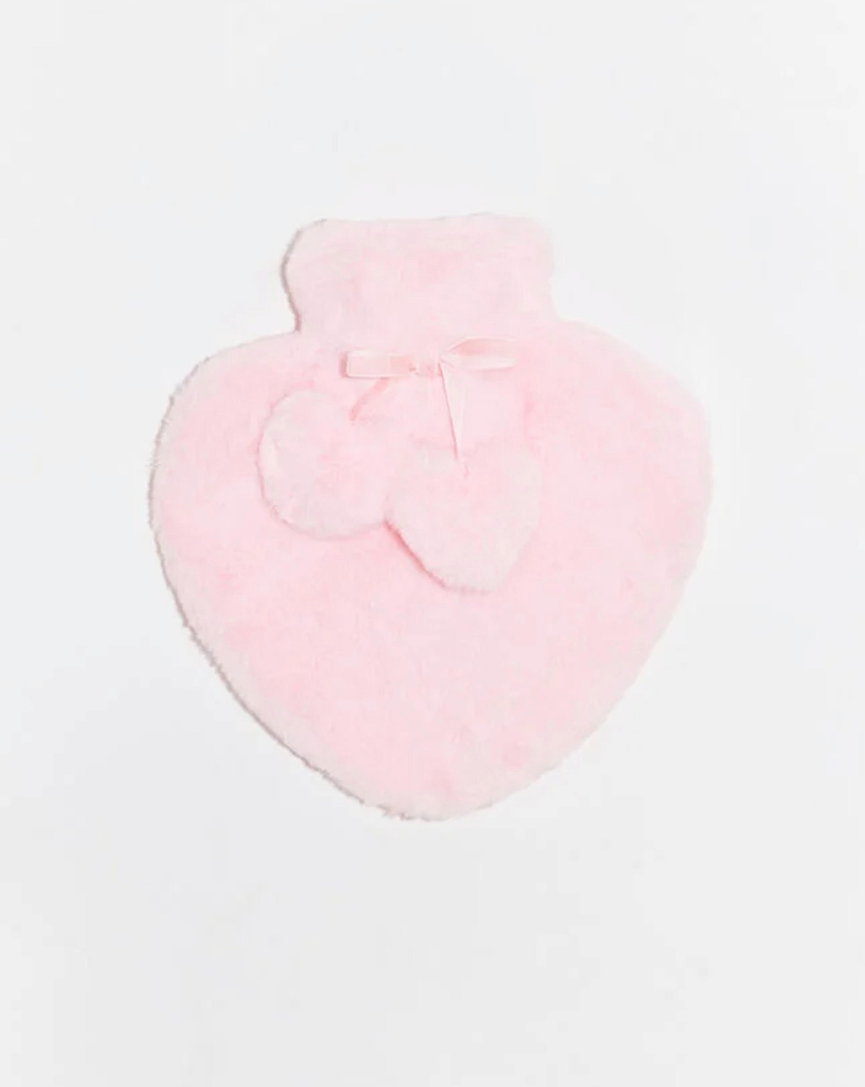 Boux Avenue Heart Hot Water Bottle Pink