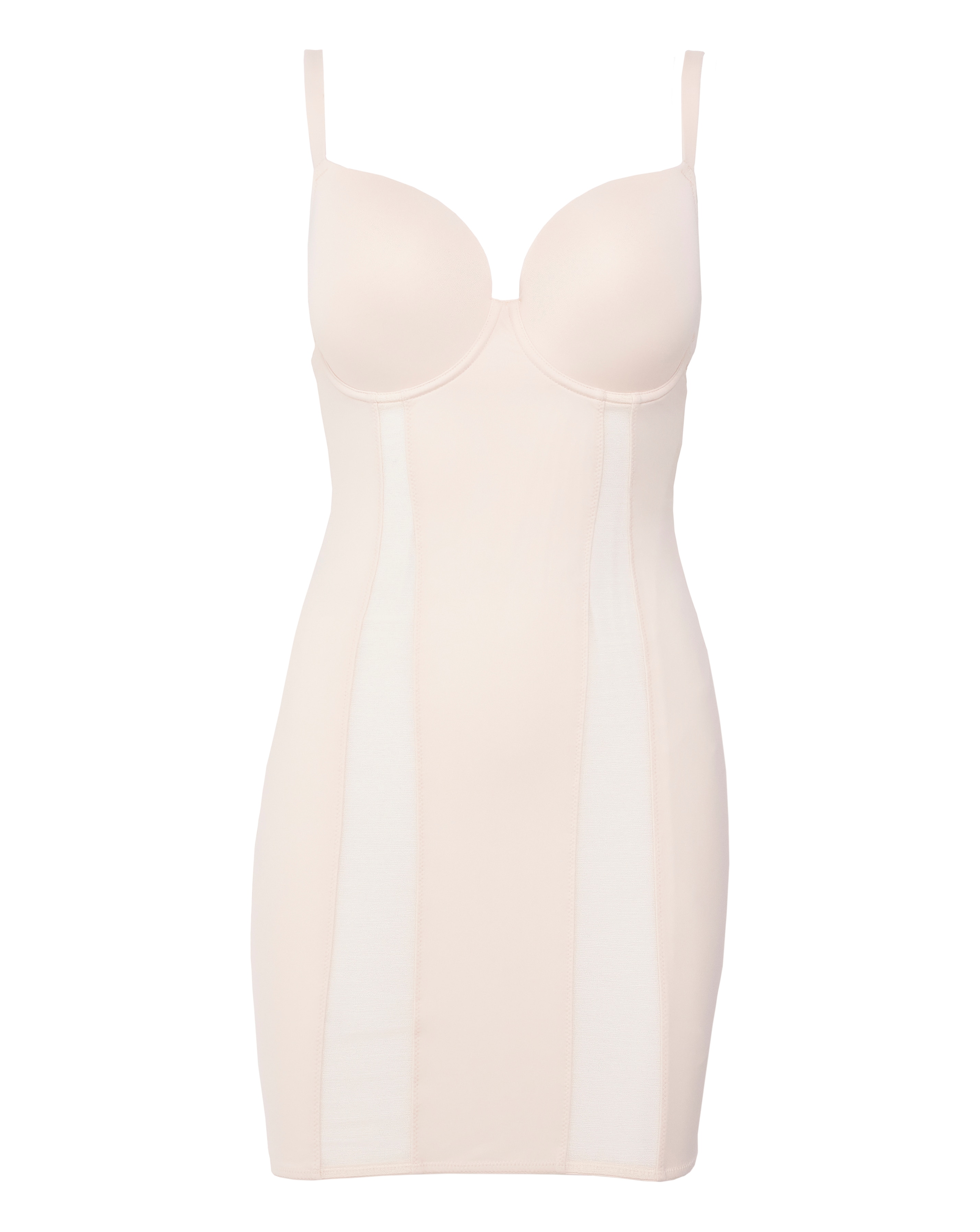 MAGISCULPT Plus Size Smoothing Firm Control Slip In Blush | UK Size 44B Women's