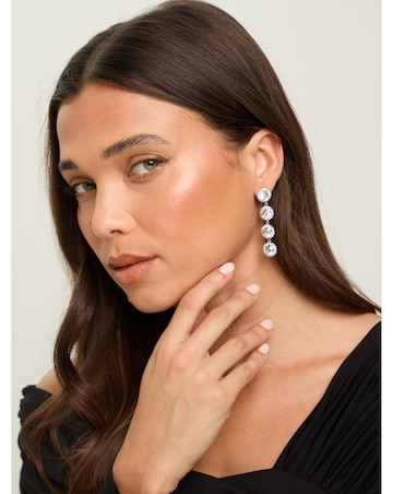 Jon Richard Crystal Statement Drop Earring