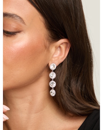 Jon Richard Crystal Statement Drop Earring