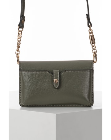 Luella Grey Eloise Khaki Phone Bag