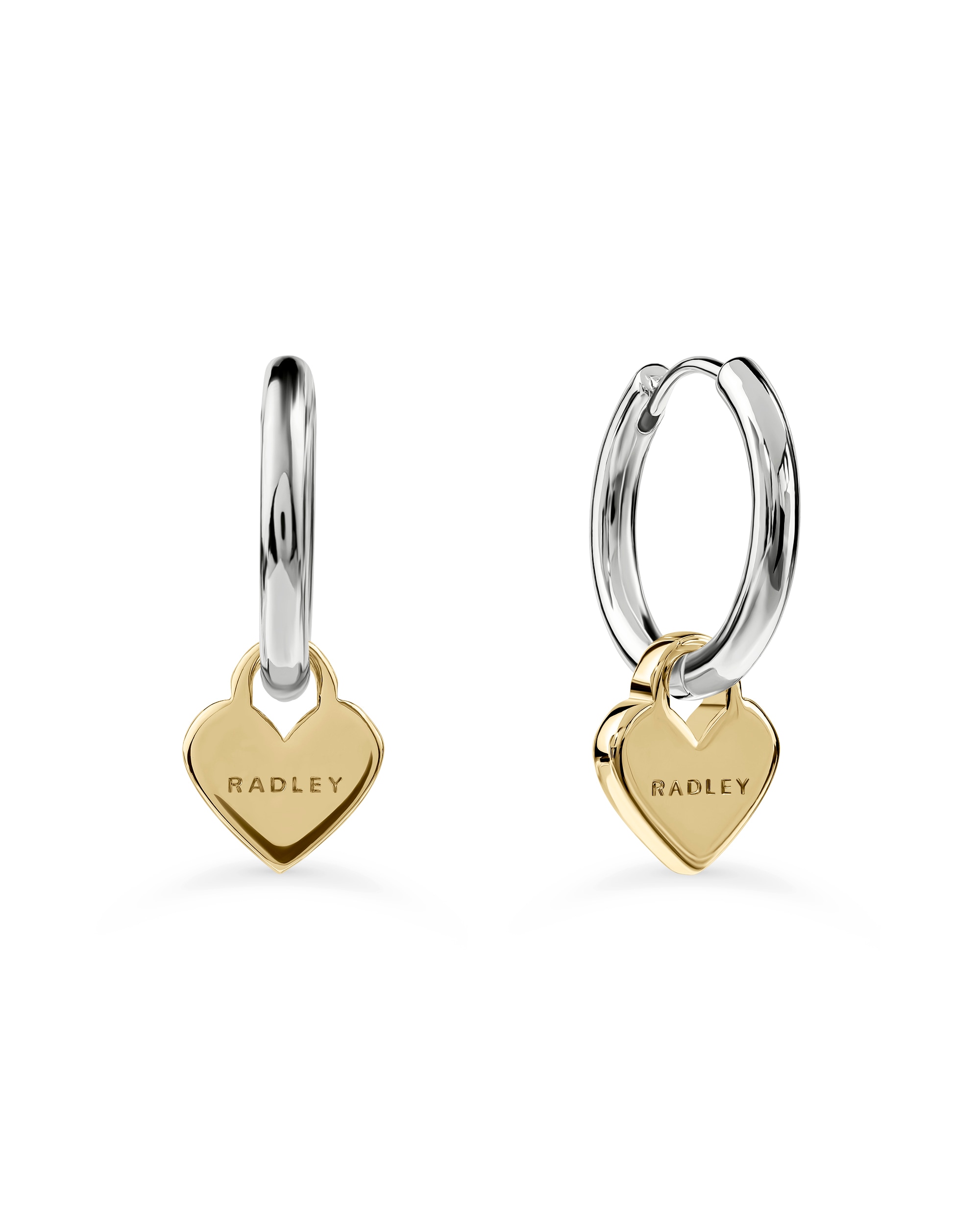 New In - Radley Silver Plated Huggie Earrings