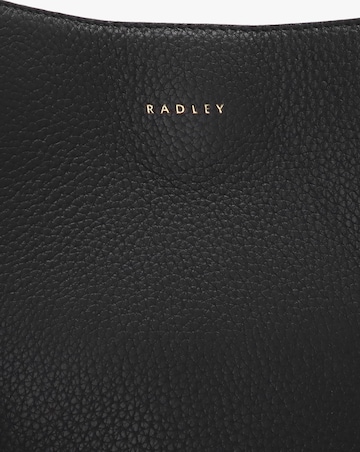 Radley Dukes Place Medium Compartment Black Leather Cross-Body Bag