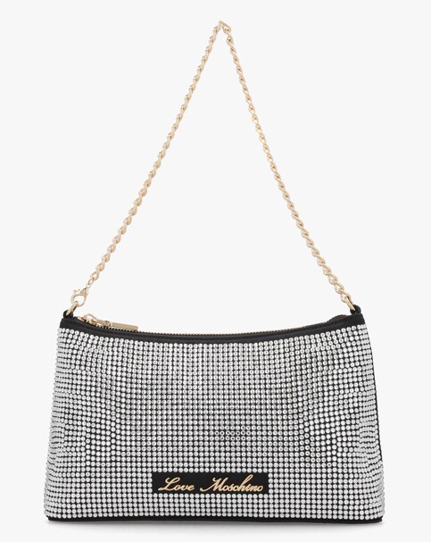 Love Moschino Diamante Overlay Shoulder