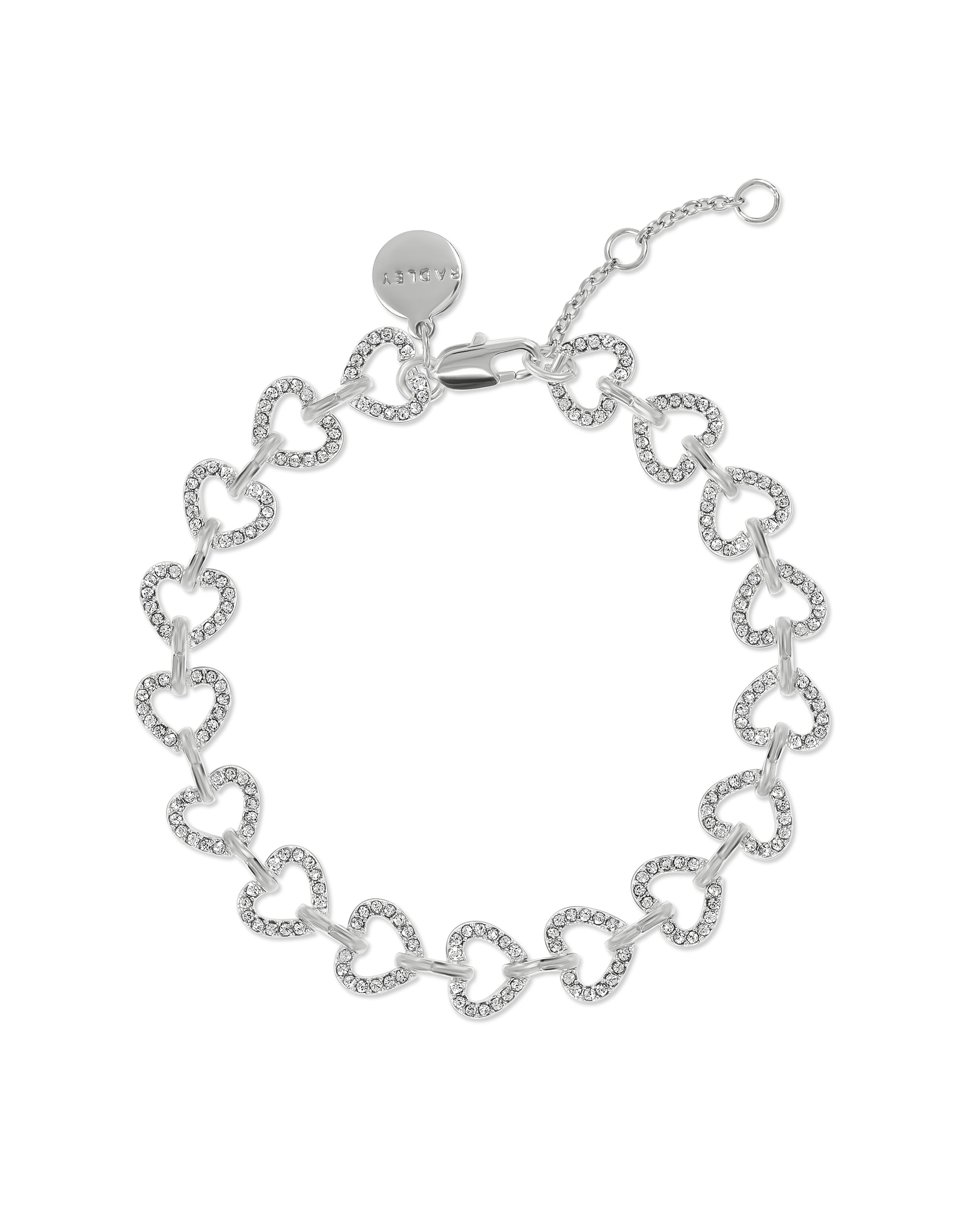New In - Radley Stone Set Open Heart Bracelet