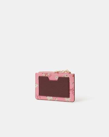 Accessorize Christmas Print Card Holder